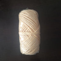 Macrame Cotton Twisted Cord 3mm 3 Ply (45m Roll)