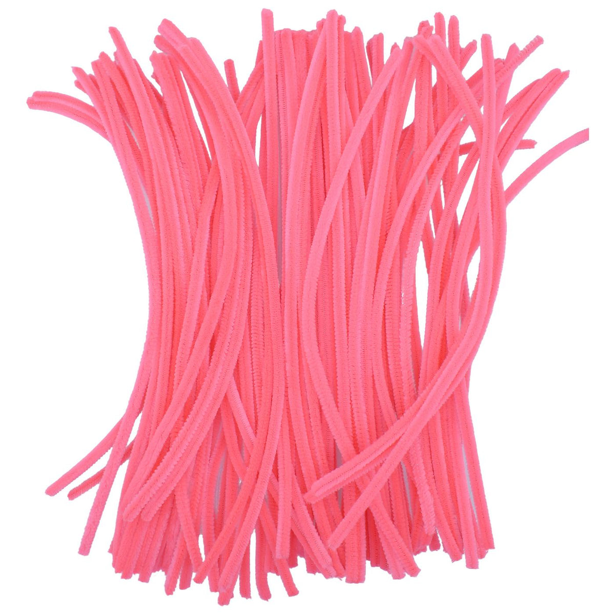 Pipe Cleaners for Crafts Passion Fruit Pink Color Pack of 100 JG