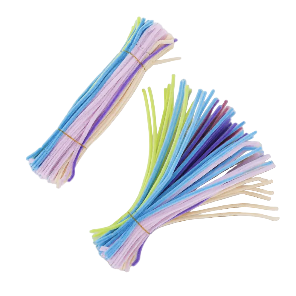 Pastel Multi Color New Pipe Cleaners