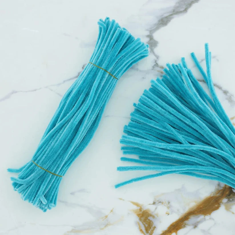 Peacock Blue New Pipe Cleaners