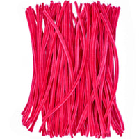 Pipe Cleaners for Crafts Pink Color Pack of 100 JG