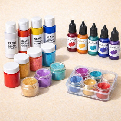resin pigments