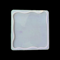 4 inch agate sqaure coaster mould