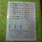 Calender metalic insert sheet A4