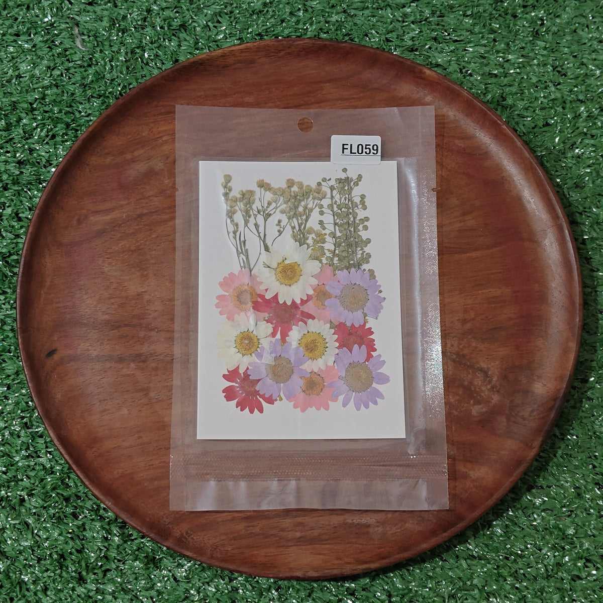 12 IN 1 DRY PRESSED MULTI MIX FLOWERS