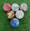 Random Printed marble mandala tin(1 pc)