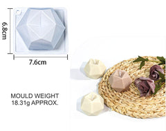 Geometry shape candle mould