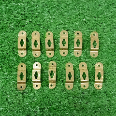 Golden Clock Hooks (Pack of 12)