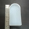 Semi Oval rainbow shape candle mould