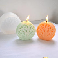 Simple tree of life candle mould