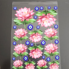 dtf-27 lotus and evil eye mix  design