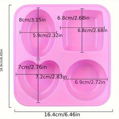 4 in 1 Mix Soap Mould