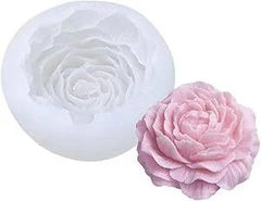 mini peony candle mould
