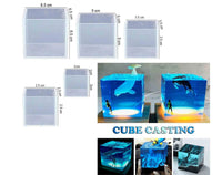 5 pc cube mould set