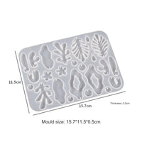 24 cavity jewellery keychain mould