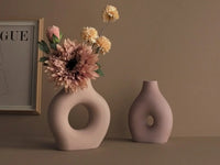 Donut Shaped Vase Planter Silicon Mould