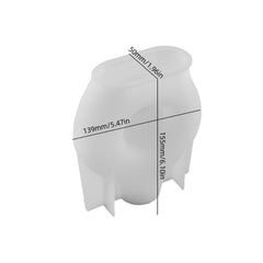 Donut Shaped Vase Planter Silicon Mould