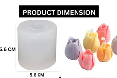 Tulip Flower Candle Mould
