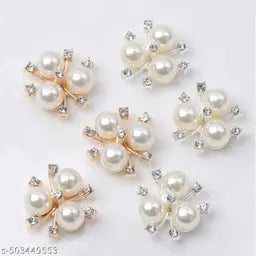 Pearl Flower Decoration (Pack of 10)