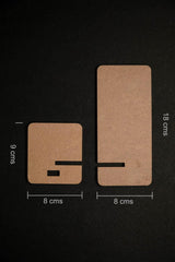 Mobile Stand MDF (7x3 Inch) for DIY Art & Craft