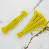 Yellow New Pipe Cleaners